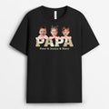 Personalized Papa And Kids T-shirt