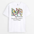 Personalized Love Color Clipart T-shirt
