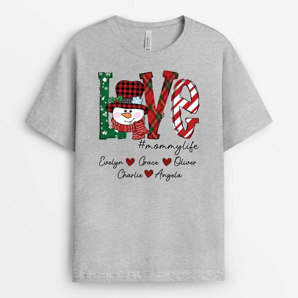 Personalized Love Color Clipart T-shirt