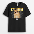Personalized Cat Dad Cat Mom T-shirt