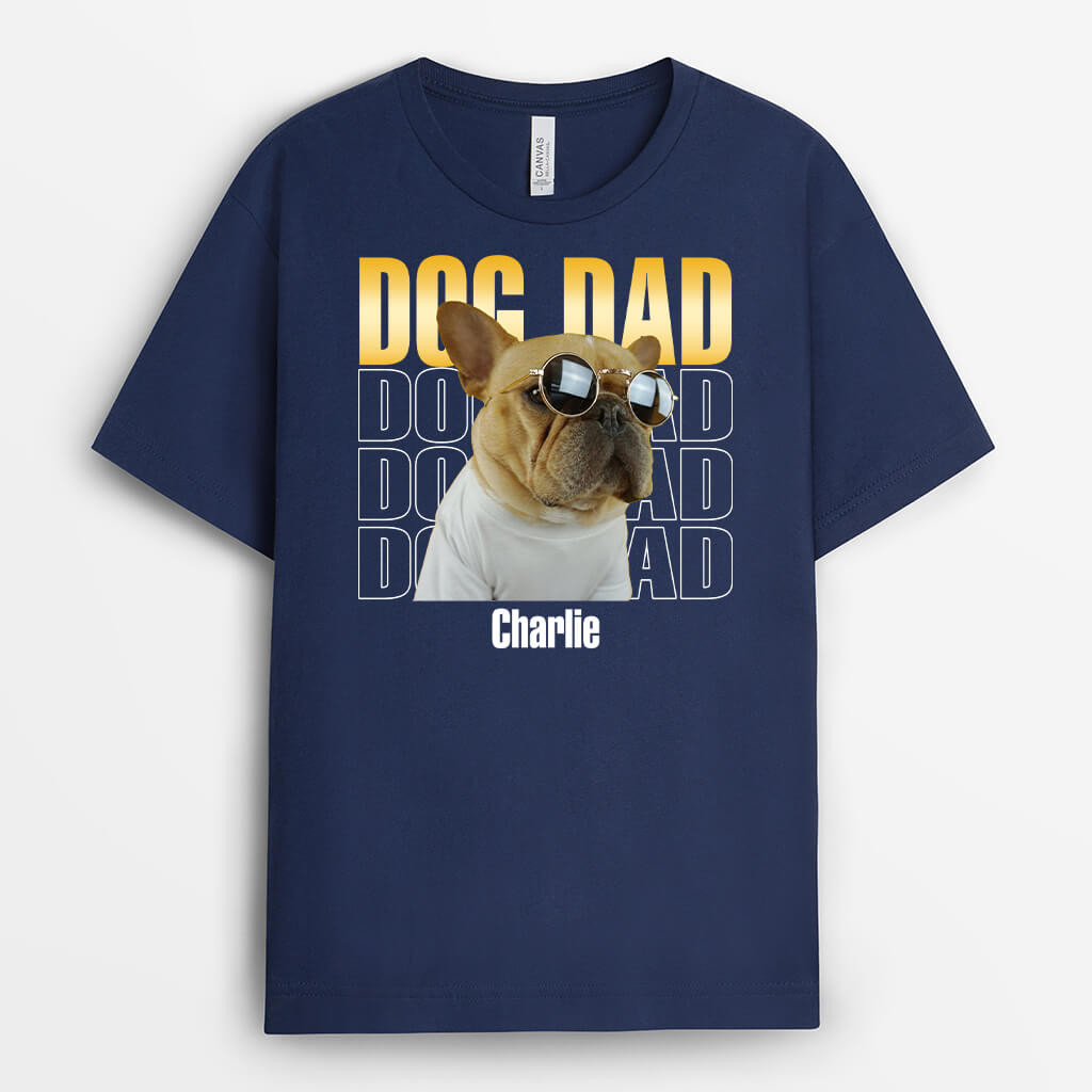 Personalized Dog Dad Dog Mom T-shirt