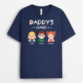 Personalized Daddy's Gang Cute Kids T-shirt
