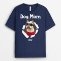 Personalized Dog Dad Dog Mom Merry Christmas T-shirt