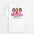 Personalized Pinky Besties Forever T-shirt