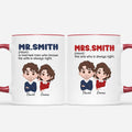 Personalized Mr Mrs Wife Is Always Right Couple Mug