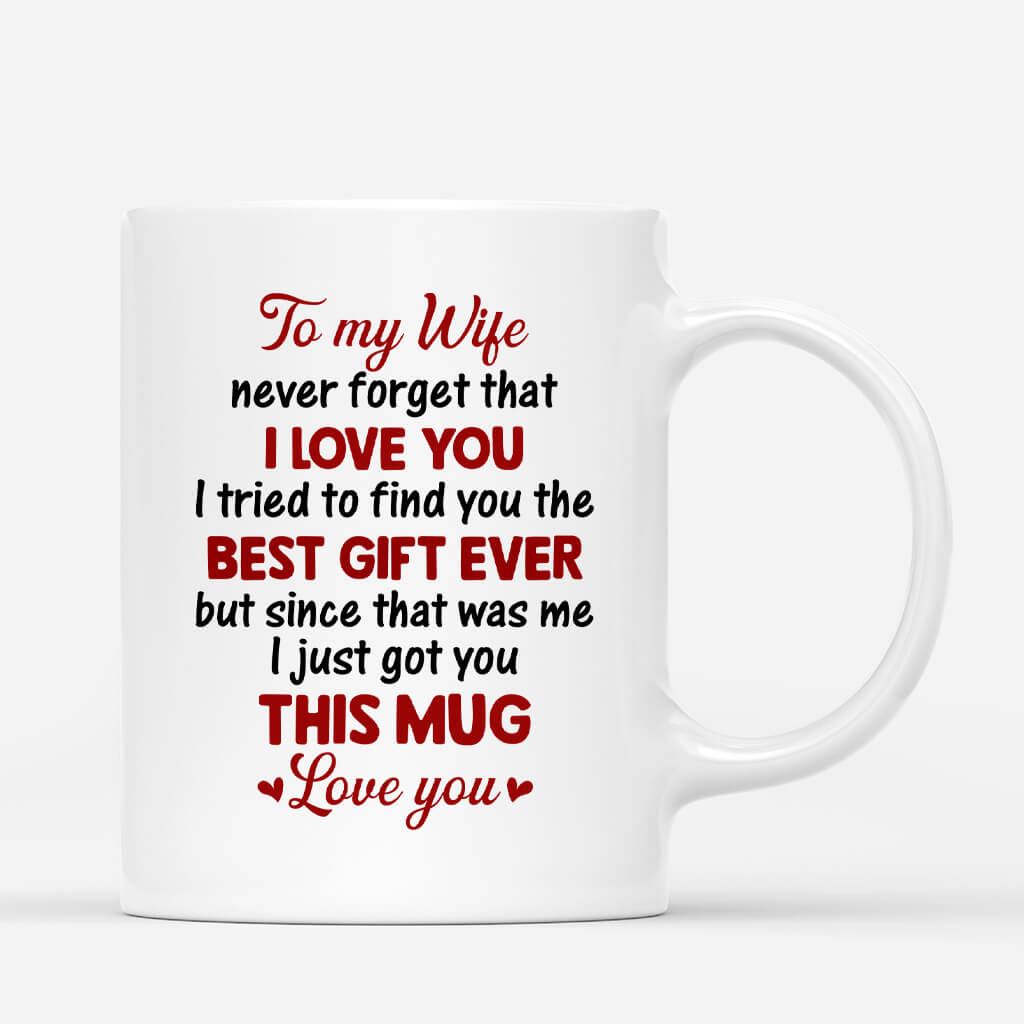 Personalized To My Husband Never Forget That Mug