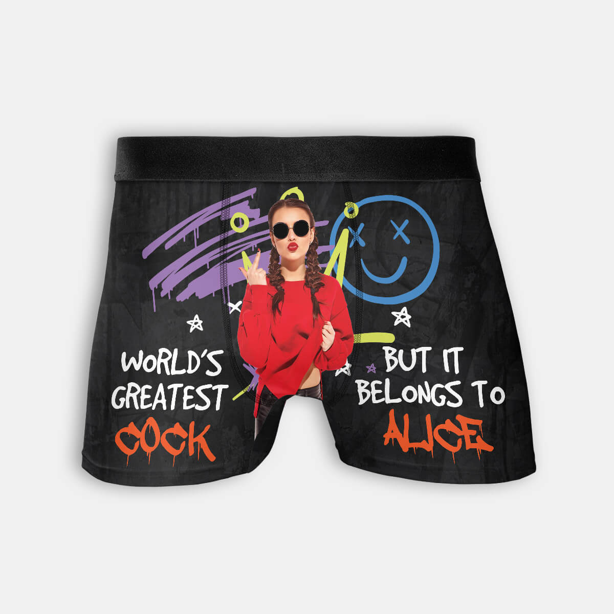 Personalized World's Greatest Cock Boxer