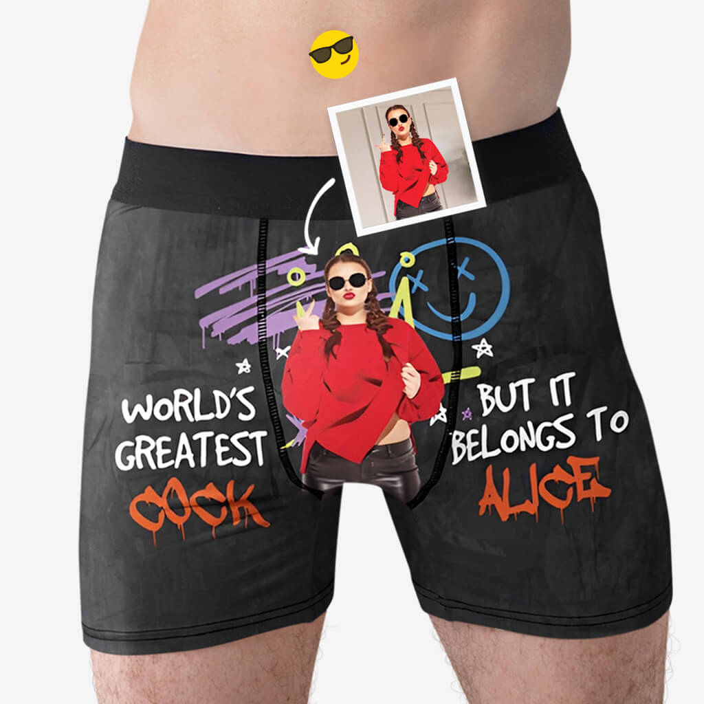Personalized World's Greatest Cock Boxer