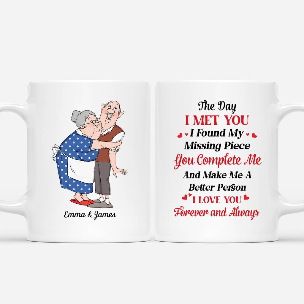 Personalized The Day I Met You Mug