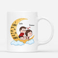 Personalized I Love You To The Moon And Back Mug