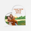 Personalized Together Since Acrylic Plaque
