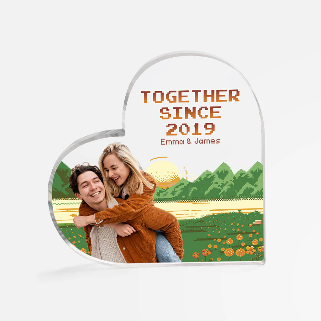 Personalized Together Since Acrylic Plaque