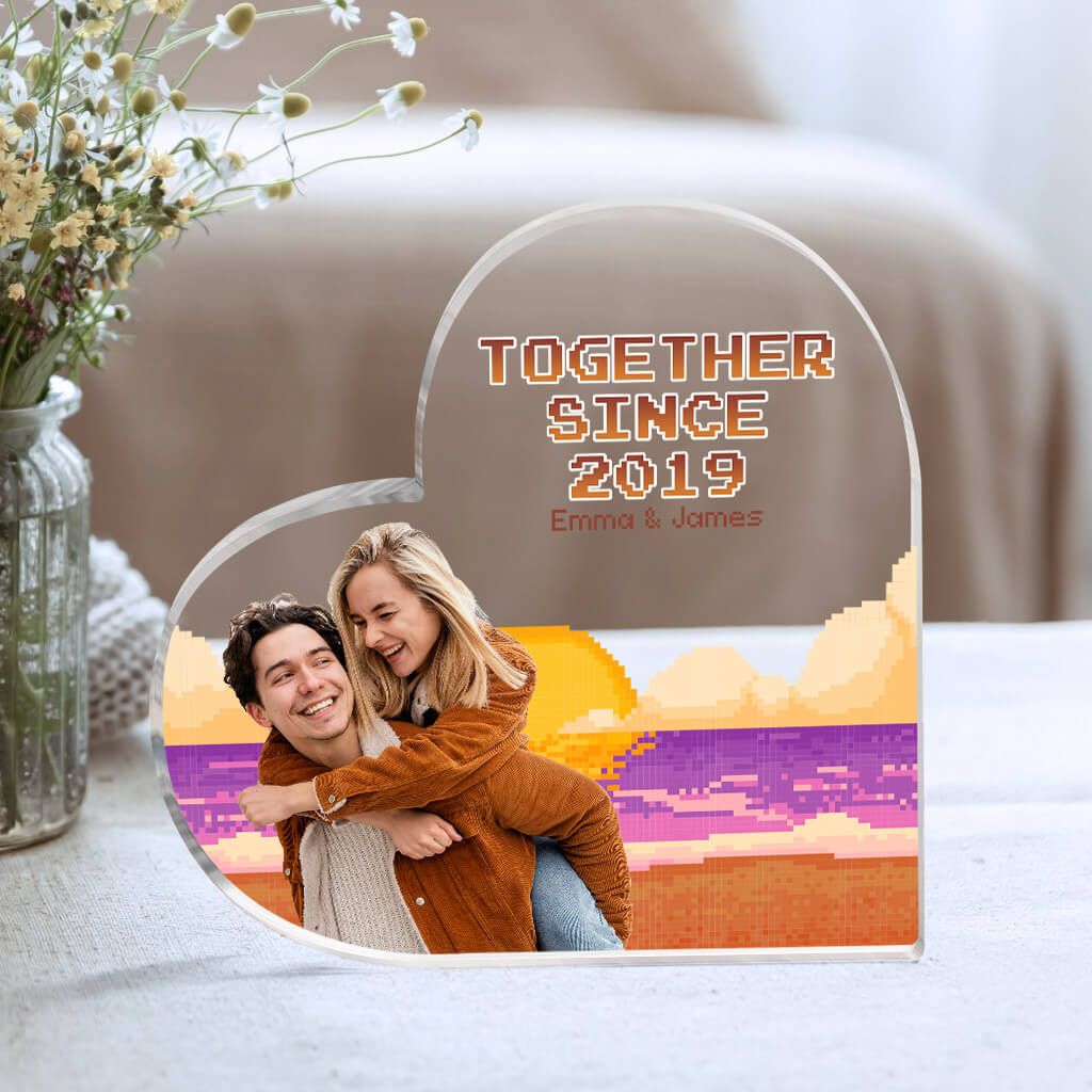 Personalized Together Since Acrylic Plaque