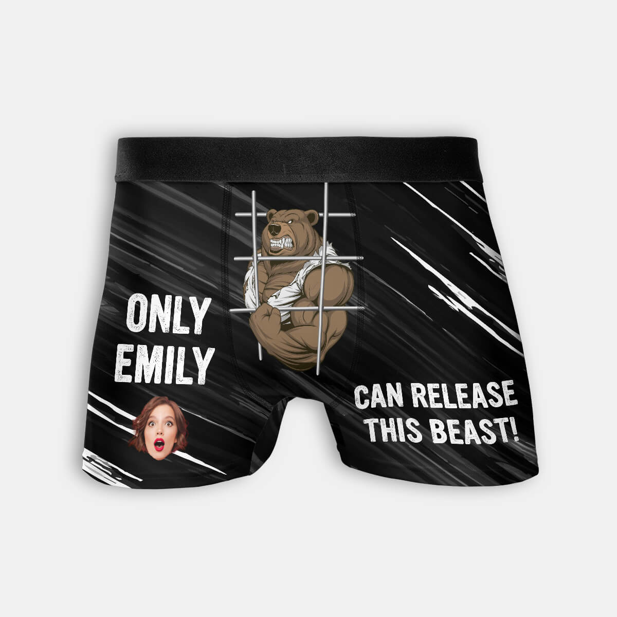 Personalized Only Emily Can Release This Beast Boxer