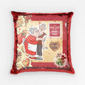 Personalized A True Love Story Never Ends Sequin Pillow