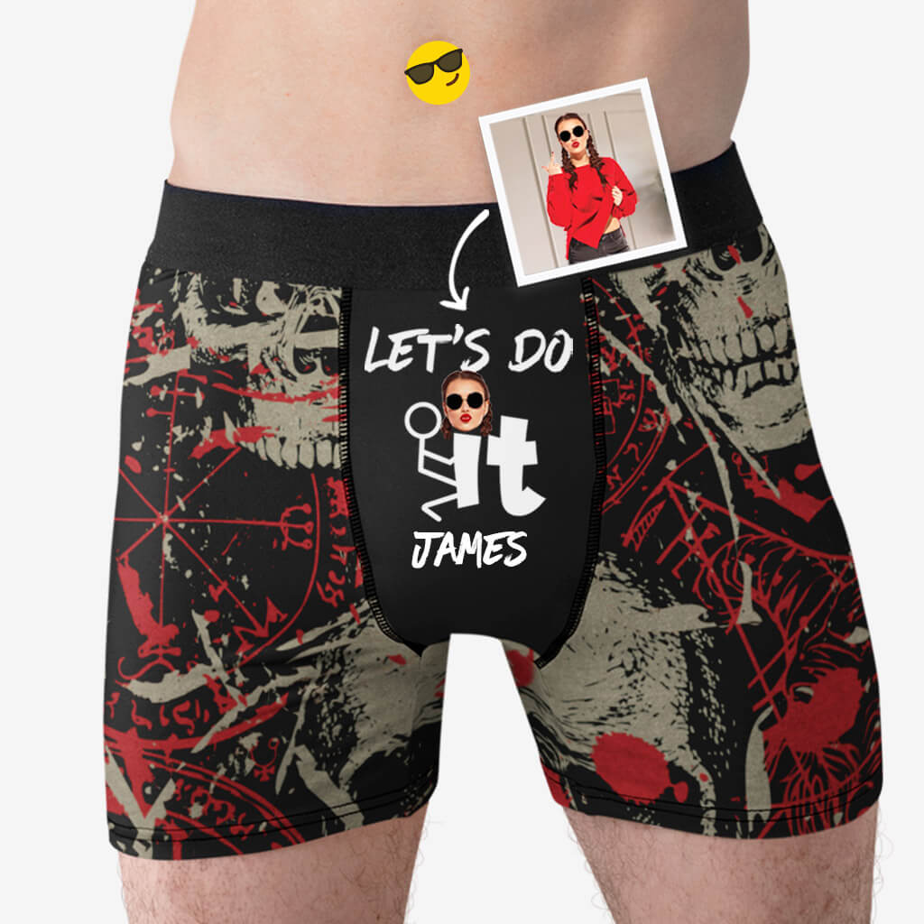 Personalized Funny Gifts - Custom Boxers with Face