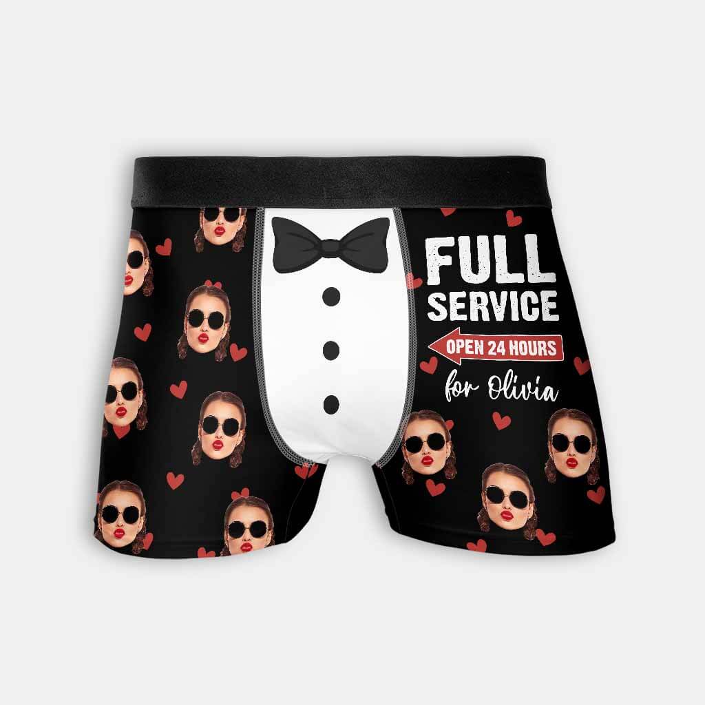 Personalized Funny Gifts - Valentines Boxers for Men