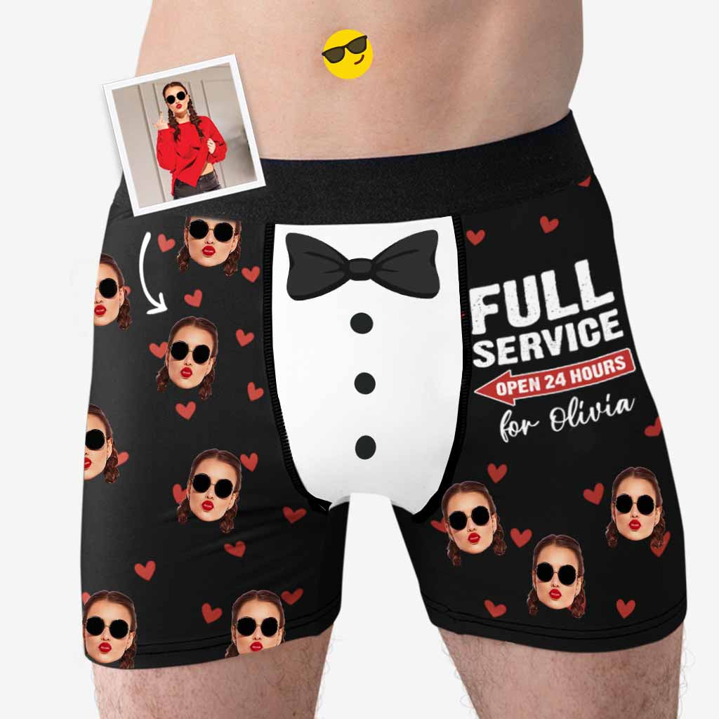 Personalized Funny Gifts - Valentines Boxers for Men