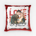 Personalized We Got This Sequin Pillow
