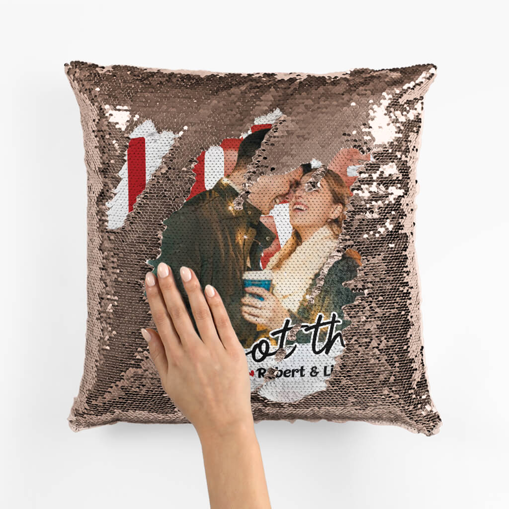 Personalized We Got This Sequin Pillow