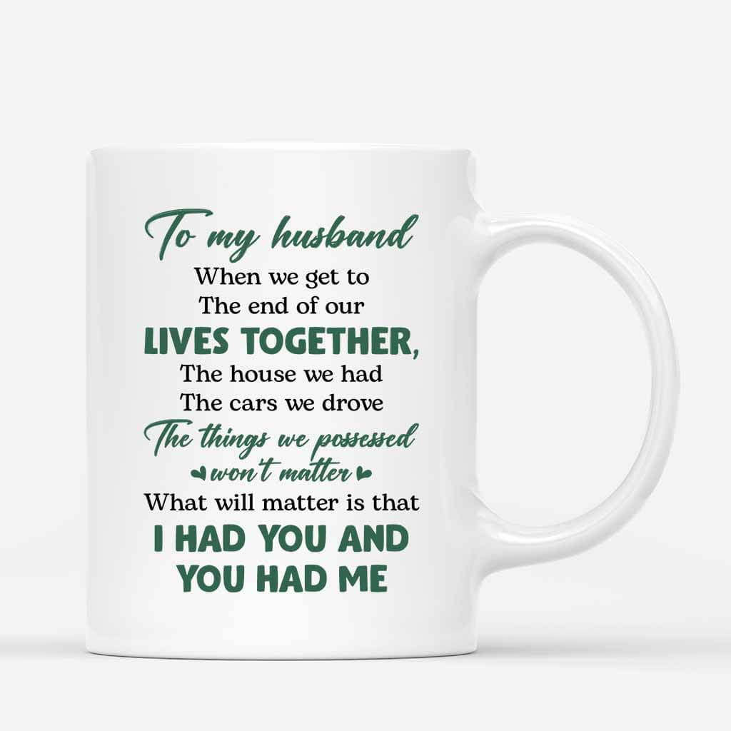 Personalized To My Husband Mug