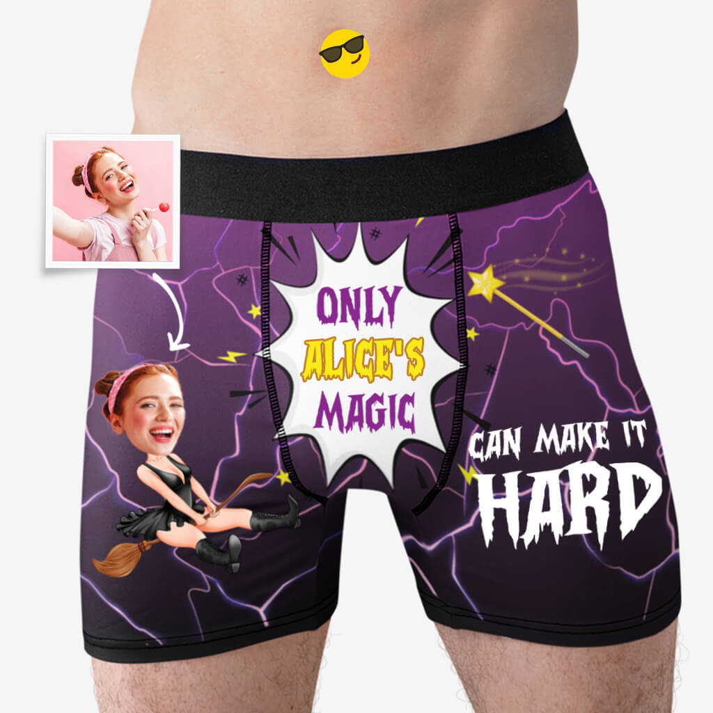 Funny Personalized Gifts - Custom Face Boxers for Him