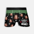 Funny Personalized Gifts - I Licked It So It's Mine Boxers