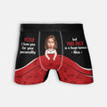 Personalized Funny Gifts - I Love You For Your Personality But Boxer
