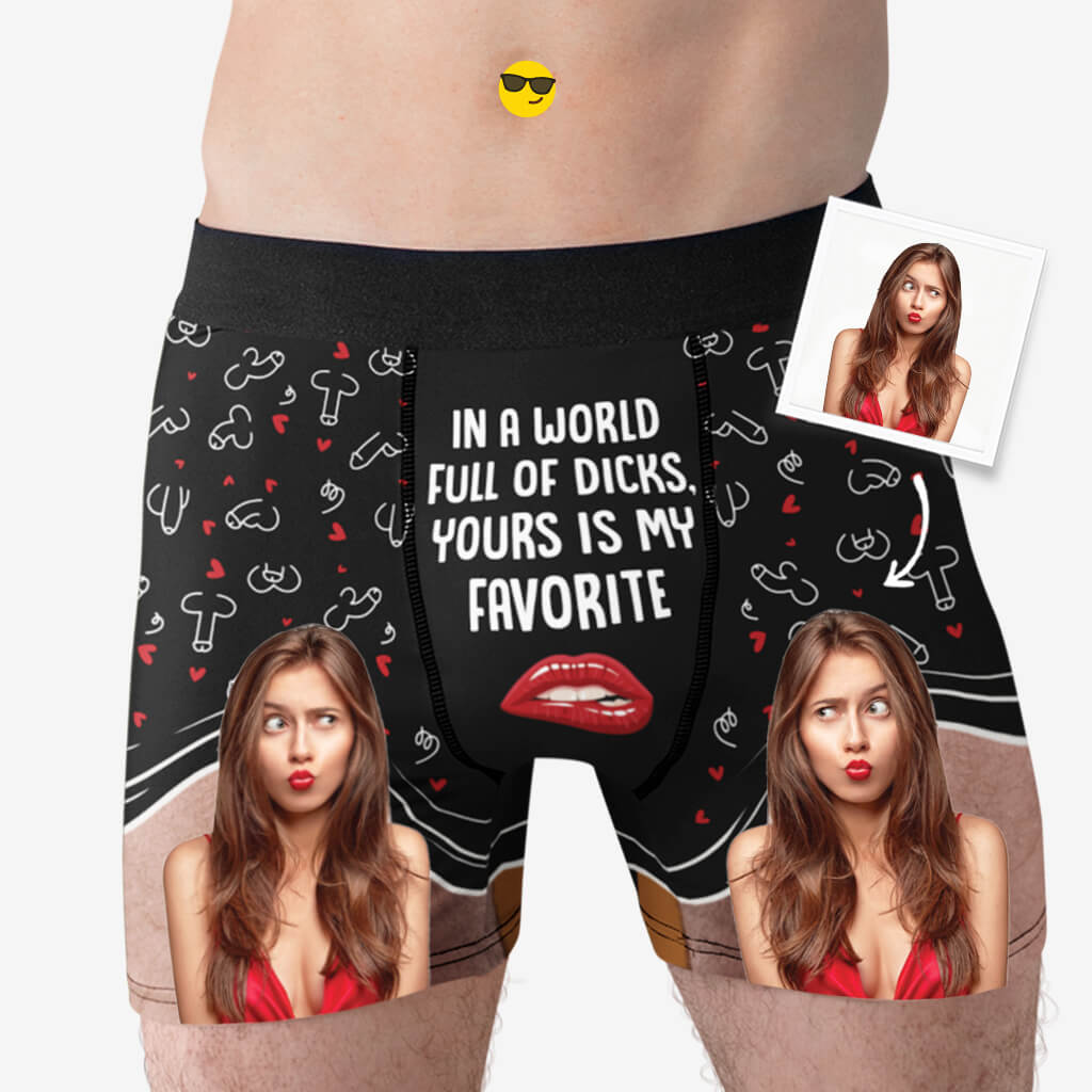 Funny Personalized Gifts - Customized Boxers for Him
