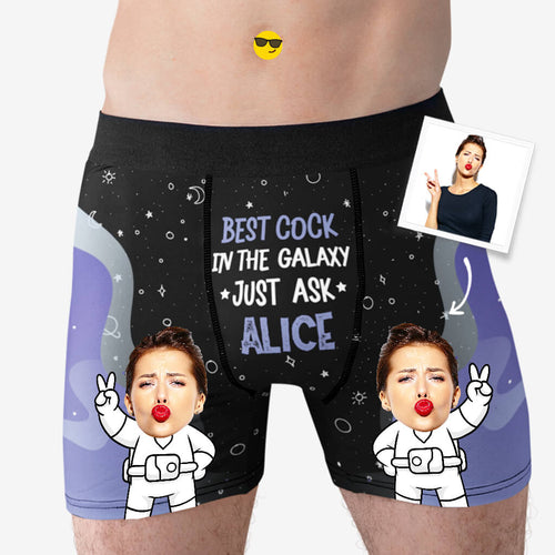 Funny Personalized Gifts for Him - Boxers With Face on Them