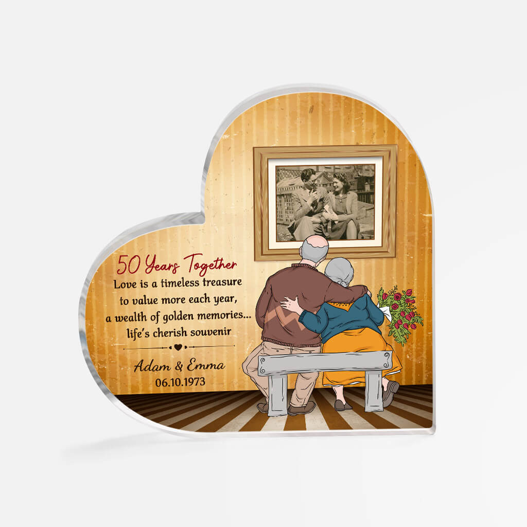 Personalized Years Together Acrylic Plaque