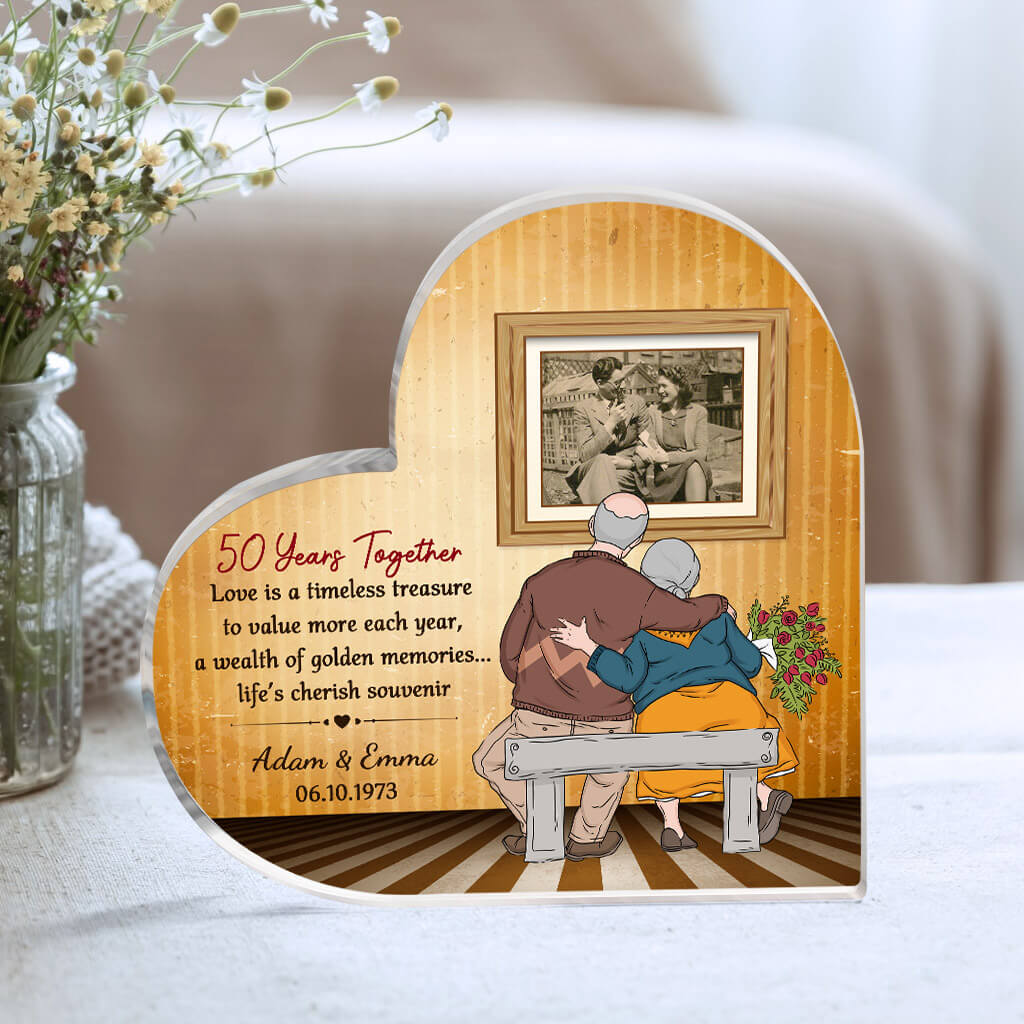 Personalized Years Together Acrylic Plaque
