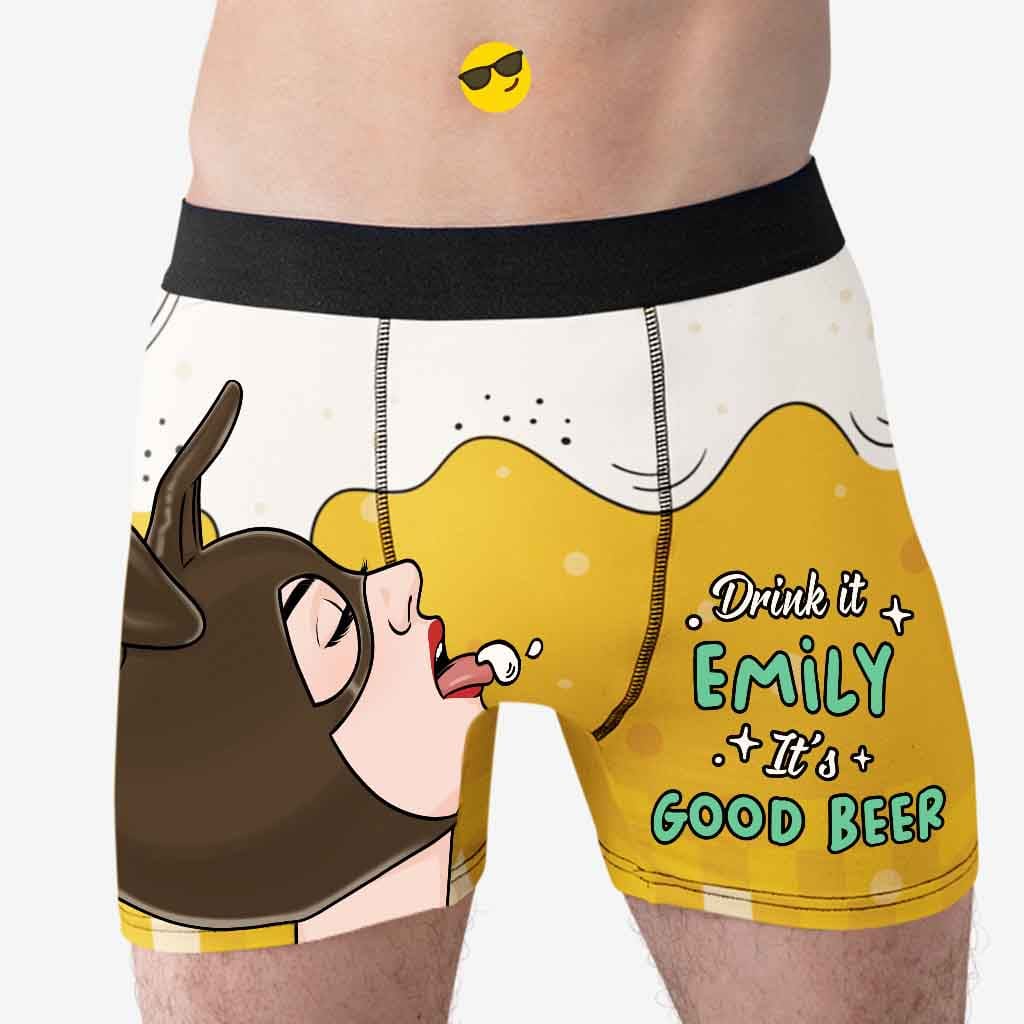 Personalized Funny Gifts - Customized Boxers for Boyfriend/Husband