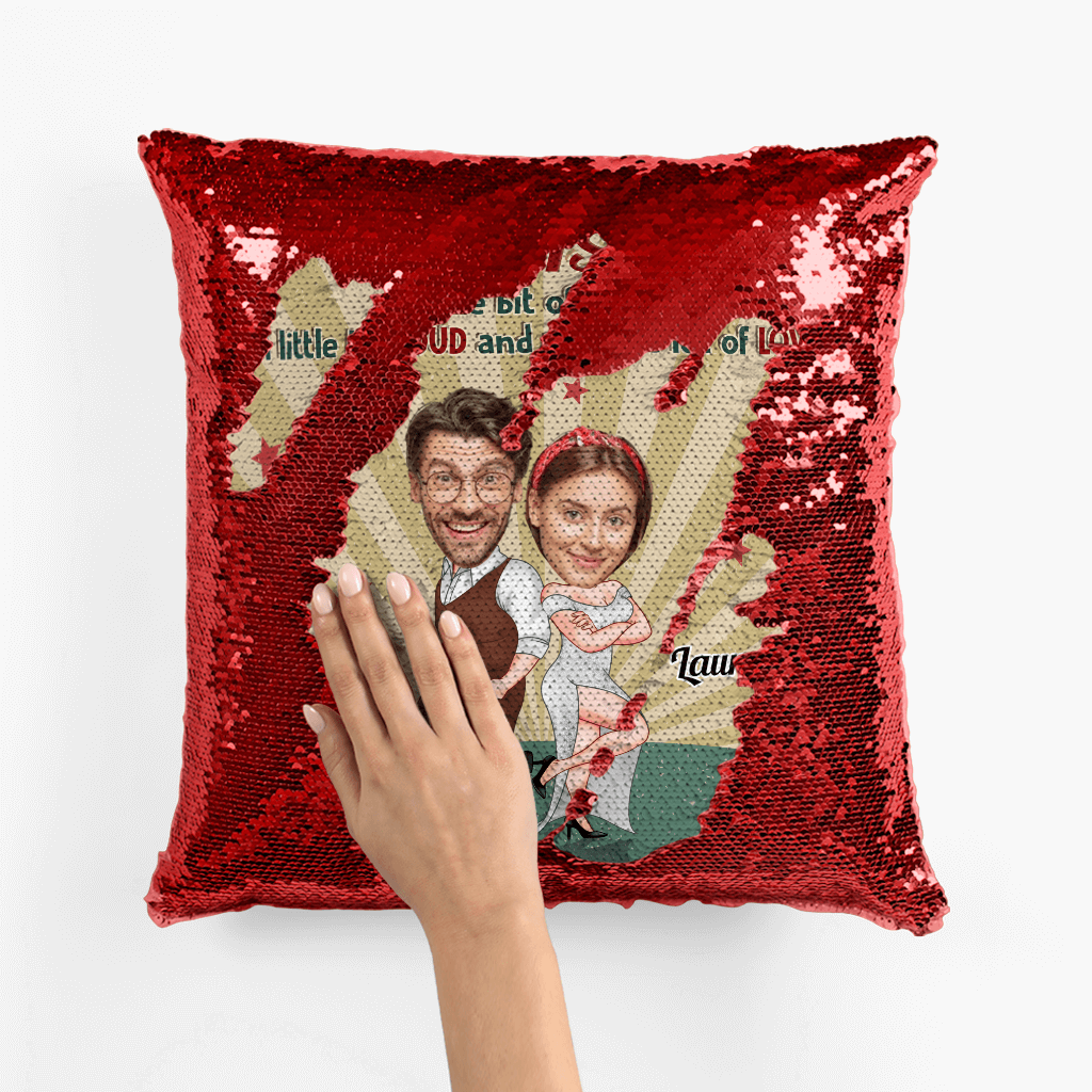 Personalized This Is Us Sequin Pillow