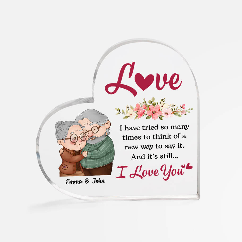 Personalized To My Love Forever and Always Acrylic Plaque