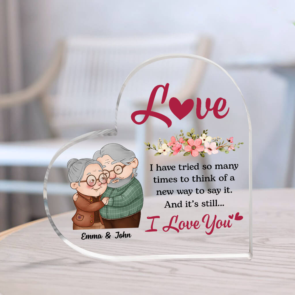 Personalized To My Love Forever and Always Acrylic Plaque