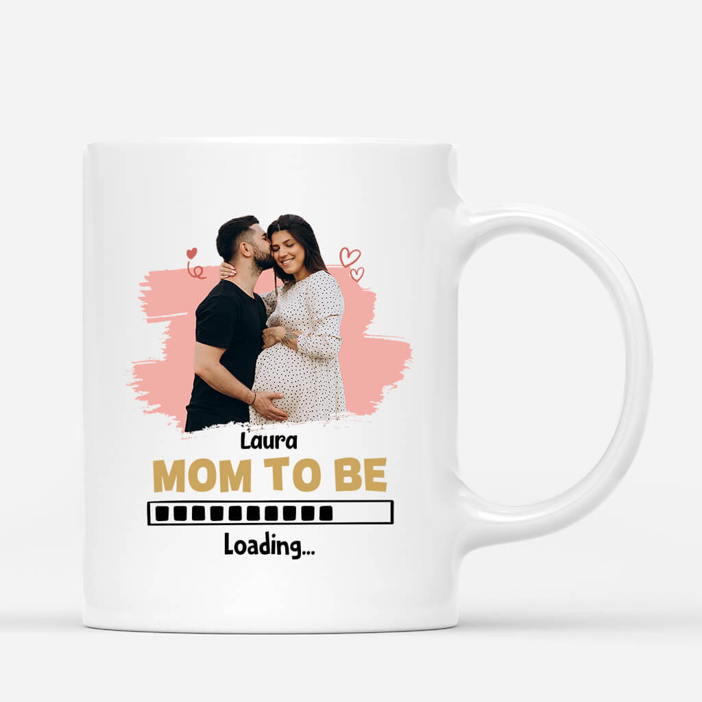 Personalized Mom To Be Mug