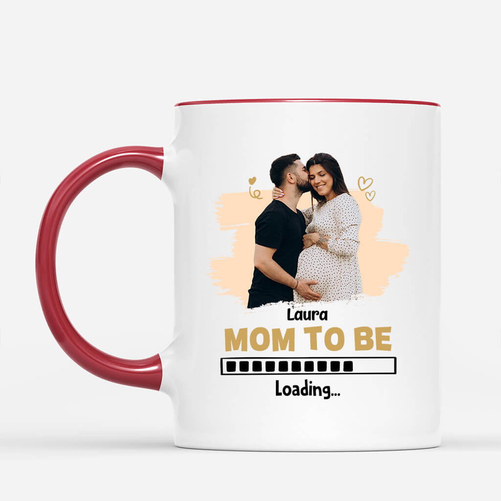Personalized Mom To Be Mug