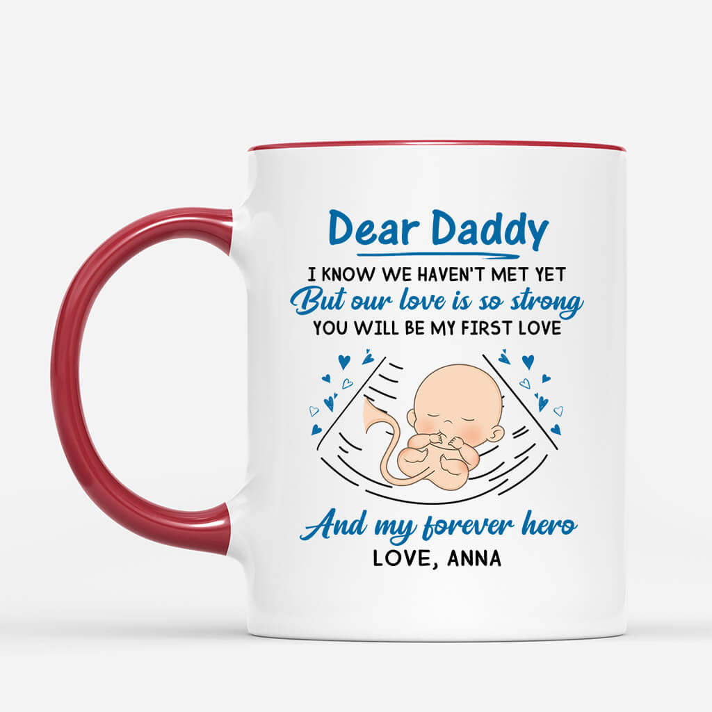 Personalized Mommy You'll Be My First Love Mug