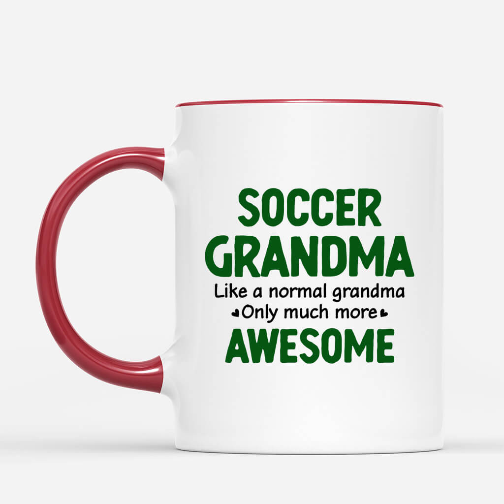 Personalized Football Mom Awesome Mug