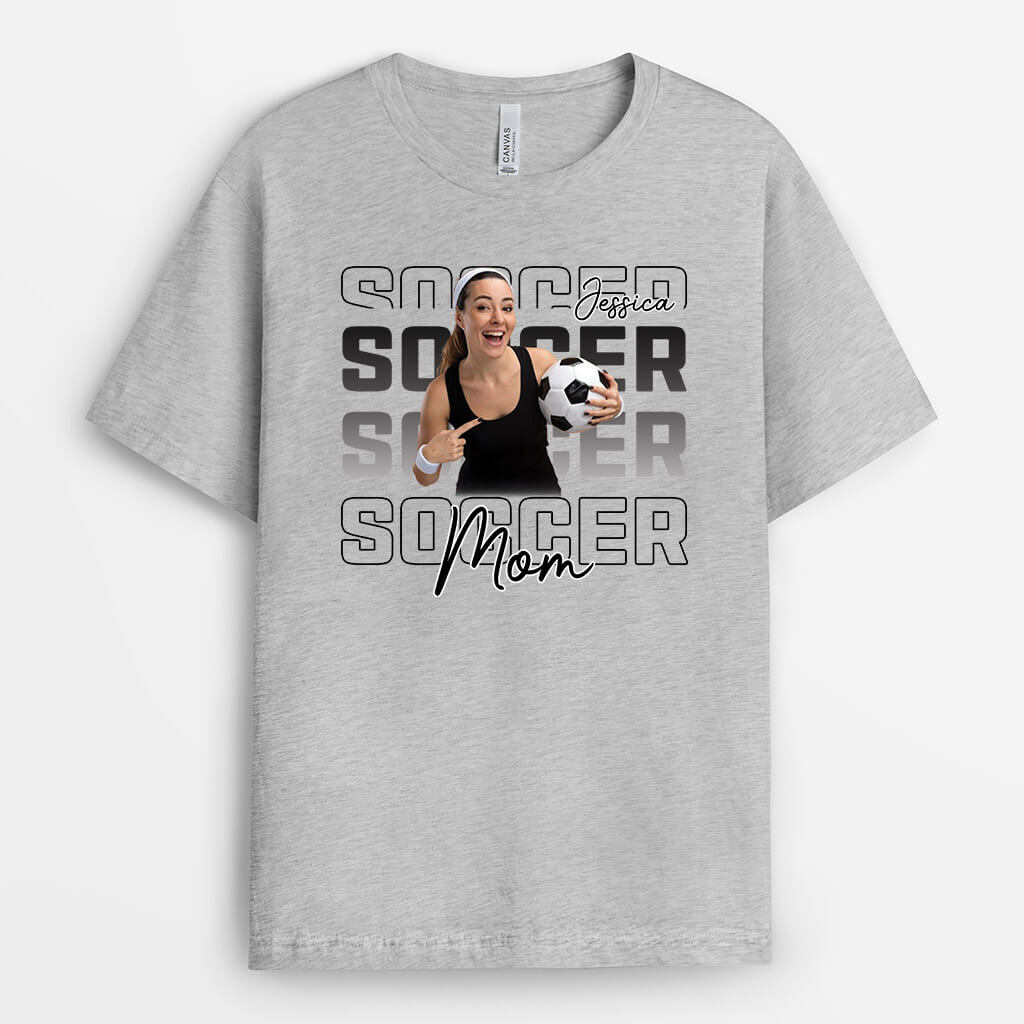 Personalized Sport Mom T-shirt