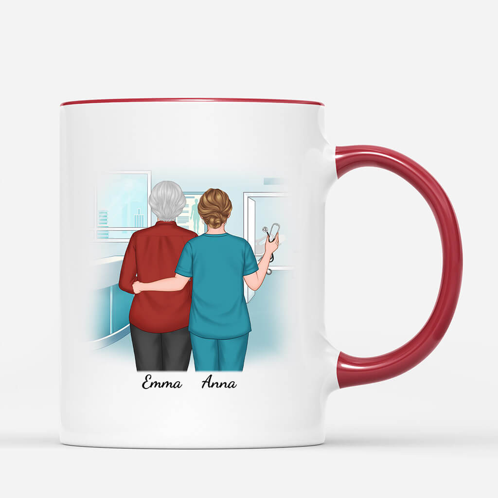 Personalized The Best Kind Of Mom Raises A Nurse Mug