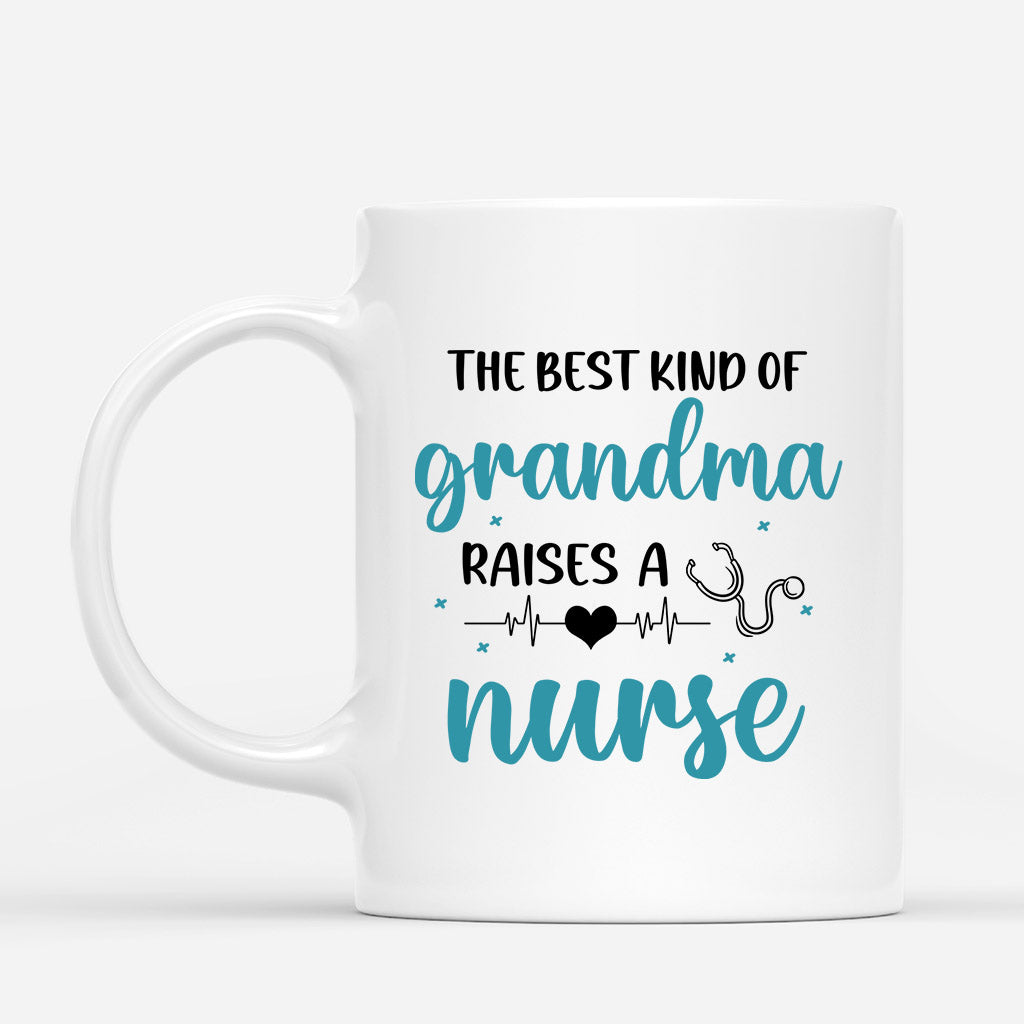 Personalized The Best Kind Of Mom Raises A Nurse Mug