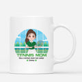 Personalized Tennis Mom Mug