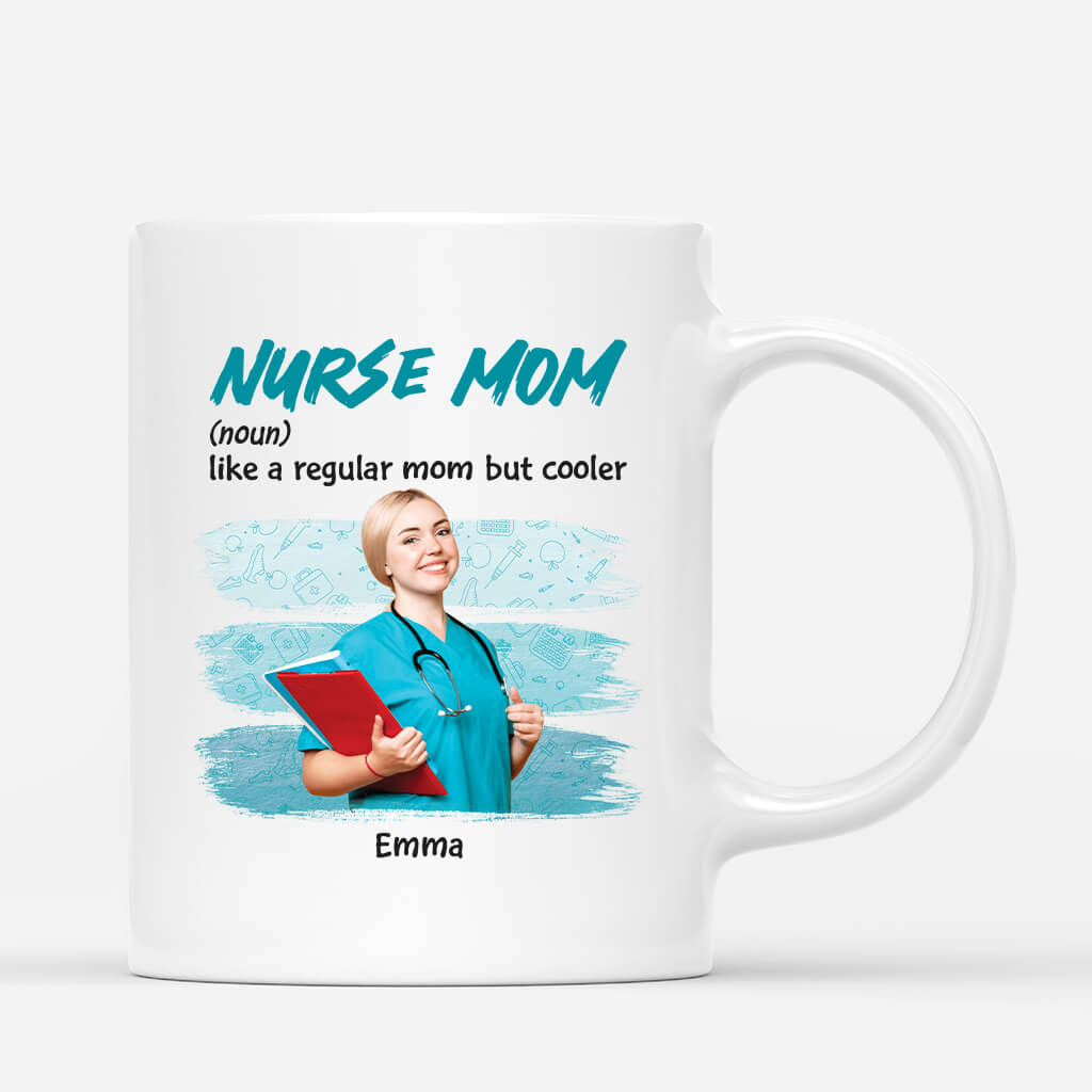 Personalized Nurse Mom Mug