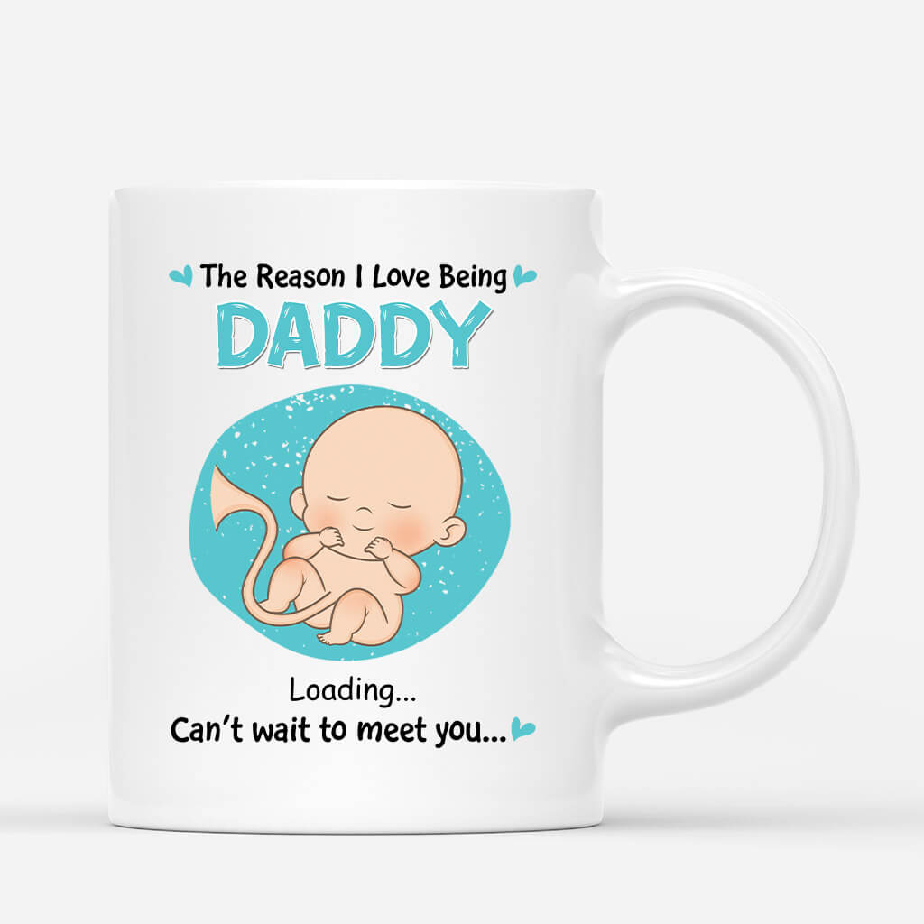 Personalized The Reason I Love Being Mommy/Daddy Mug