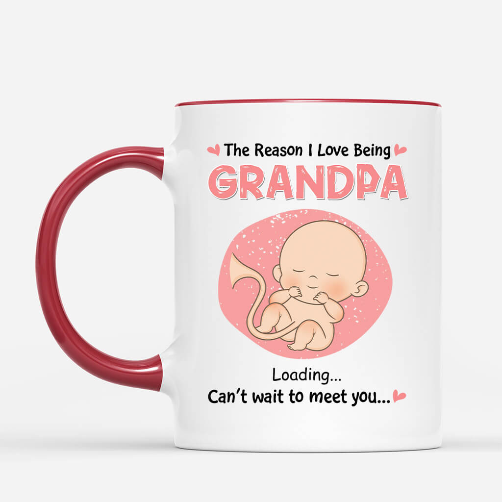 Personalized The Reason I Love Being Mommy/Daddy Mug