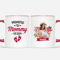 Personalized Promoted To Mommy Mug