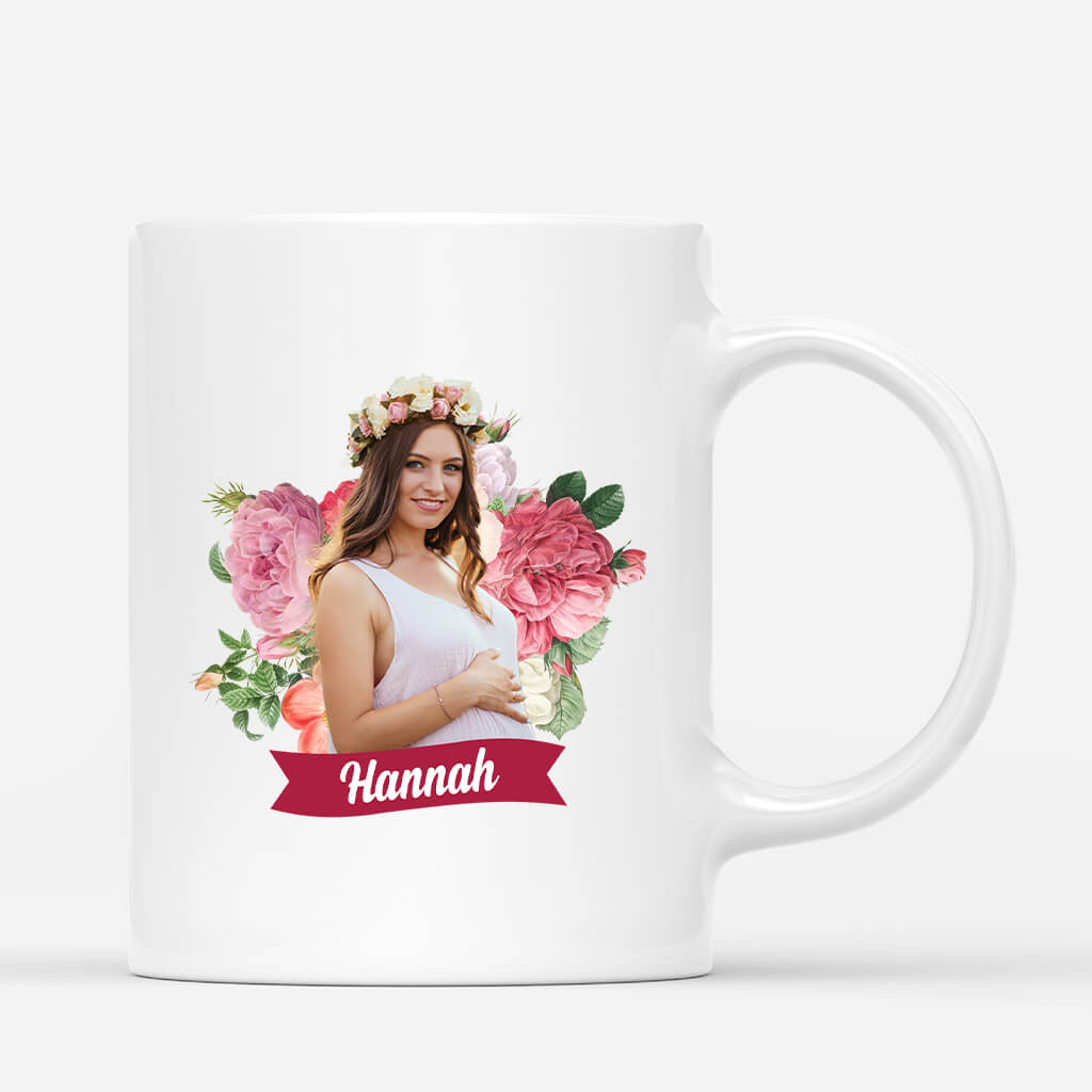 Personalized Promoted To Mommy Mug