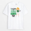 Personalized I'm Not Yelling This Is My Tennis Mom Voice T-shirt